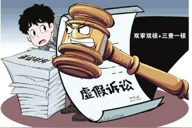 隐身10年的虚假诉讼被揪出图片