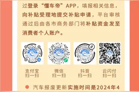 一图看懂｜保定市汽车以旧换新补贴政策解读图片