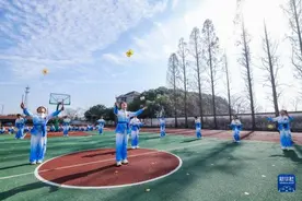 浙江诸暨：校园大课间活动点亮“课间十分钟”图片