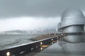 台风“摩羯”预计今日在粤琼沿海登陆 澳门风力显著增强图片