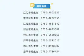 江门普通高中录取分数线公布，热点问题解答来了图片