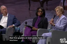 “AI”念成“A壹”，美国教育部长开启味觉智能时代，引爆全网群嘲图片