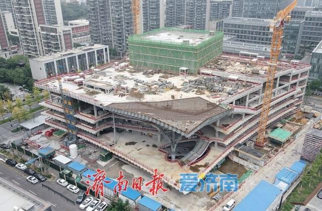 济南CBD华润艺术剧院主体亮相，区域性文化标杆初现