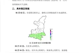 陕西气象发布假期天气影响预报！连下3天，西安小雨中雨大雨图片
