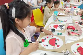 廉洁共育 青菱幼儿园小暑活动走进社区图片
