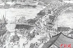 非遗工匠再现水墨《清明上河图》：为传统艺术开新篇图片