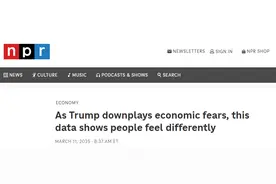 【世界说】外媒：美国关税大棒搅乱经济 各行业及消费者信心受挫 - 中国日报网图片