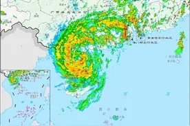 台风“蝴蝶”二次登陆！持续输出强风雨！图片