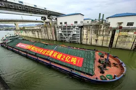 再度刷新纪录！2024年长洲船闸年过货量预计突破2.24亿吨图片