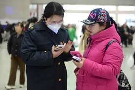 春运进行时 | 重庆北站助力旅客便捷出行图片