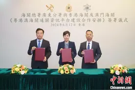 粤港澳海关共同构建“粤港澳海关通关资讯平台”图片