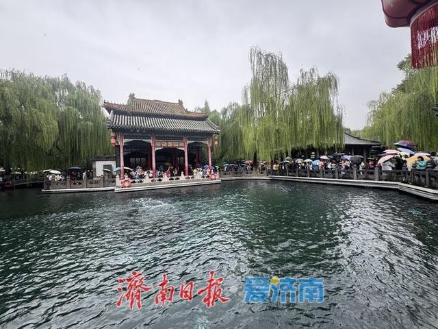 一年四季 泉在济南丨秋雨助势，趵突泉水位达29.09米