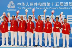 逆风翻盘！平顶山健儿助力河南队斩获十五届全运会乒乓球男团金牌图片
