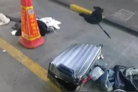 记者快评｜情侣吵架从15楼扔下行李箱，当事人真该庆幸楼下无人图片