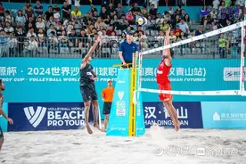 守护赛场公正，执裁者准备就绪！世界沙排职业巡回赛即将在青开赛图片