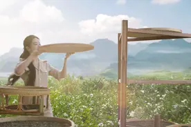 就在广西！刘亦菲：今天的下午茶，要喝原产地的图片