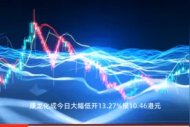 港股异动丨康龙化成一度大跌13% 股价创逾半年新低