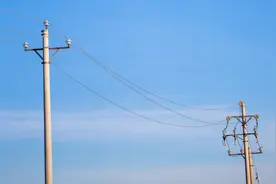 农村地区电线杆越竖越多，也需要来一番“合杆整治”图片