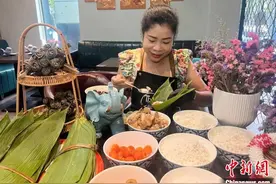 小粽子搭建舌尖上的“中国东盟情”图片