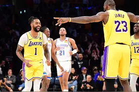 NBA | 湖人掀翻西部领头羊 拉塞尔三分球小爆发图片