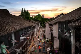 乌镇传统纳凉与文艺相结合开启古镇消夏节图片