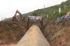 云南弥渡：滇中引水工程快速推进图片