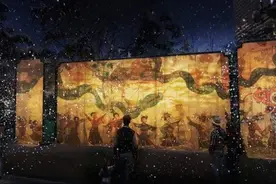上海官宣重大活动模式！春节期间，这些地方将有光影秀、投影秀~图片