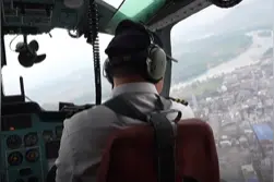 视频丨永州江华：直升机巡航让森林防火和应急救援“如虎添翼”图片