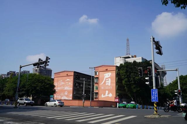 东坡老街“惊艳变身” 网红墙成新地标！