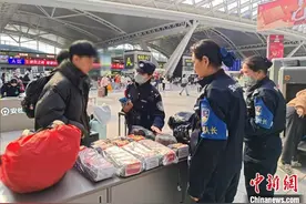 广铁警方提示：春运出行，谨防携带禁限物品搭乘高铁图片
