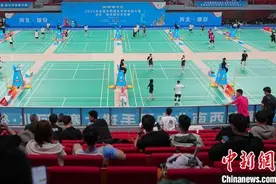 全国逾600名羽毛球爱好者齐聚雄安竞技争锋图片