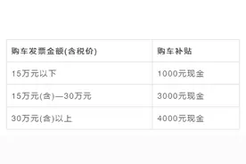 上海徐汇汽车消费补贴再延续：购车者每人最高再补4000元图片