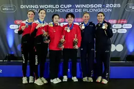 陈芋汐逆转夺金全红婵摘银 跳水世界杯温莎站中国队再揽三金图片