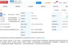 京东方在青岛成立能源科技公司，马亮为法定代表人图片