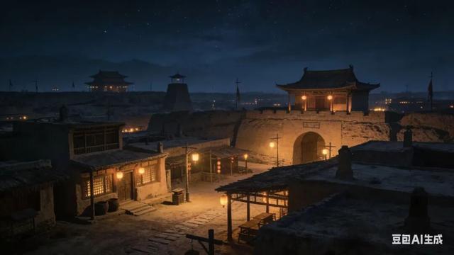 夜浸古堡，光影韵味——梦境之地的镇北堡西部影城温柔与神秘