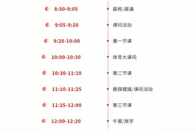 长沙一小学一二年级推迟到9点后上课 有家长：孩子可多睡一小时，大力支持图片