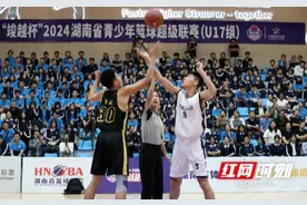 首次采用主客场制  湖南青少年篮球超级联赛开幕图片