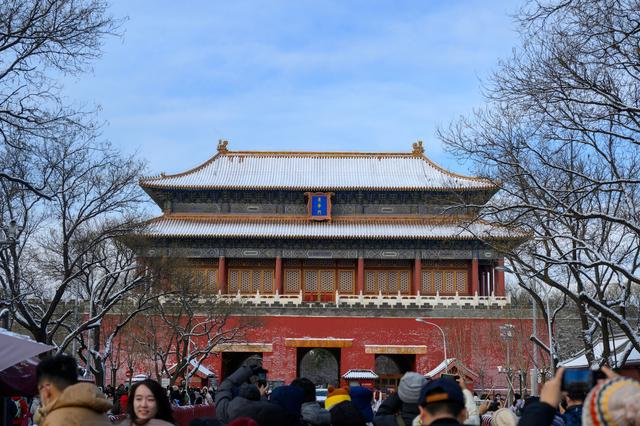 雪后初霁游故宫