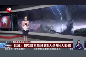 江苏连遭龙卷风侵袭 盐城：EF3级龙卷风致5人遇难4人轻伤视频封面