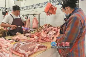 央视曝光的“槽头肉”，厦门有卖吗？图片