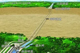 奔流万年后，因为这一工程，长江、黄河在郑州“牵手”图片
