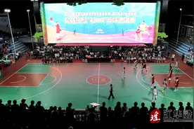 江华队取得贵州村BA小组赛两连胜图片