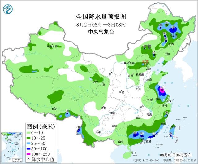 台风“竹节草”继续影响苏皖等地