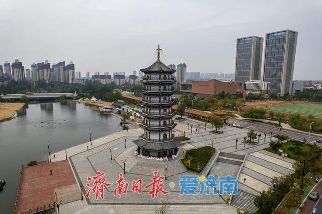 一年四季 泉在济南丨秋色入画！齐河大清河公园美成诗意画卷
