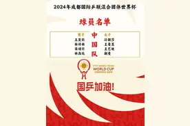 国乒加油！ITTF成都混团世界杯 中国队今日迎首战图片