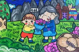 昆明市西山区第二幼儿园开展 “大思政课” 特色亲子绘画活动图片