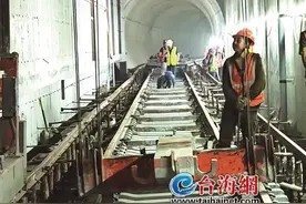 厦门地铁挺进漳州！地铁6号线华侨大学站至龙江明珠站实现轨通图片