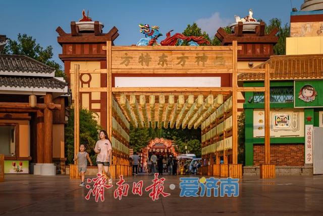 一年四季 泉在济南丨济南方特东方神话，古风意境中享受夏日清凉