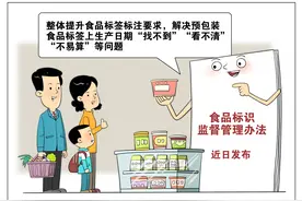 （图表·漫画）解决预包装食品标签问题图片
