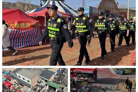 西安冬春行动 | 男子逛庙会突然晕倒 灞桥公安及时救助图片